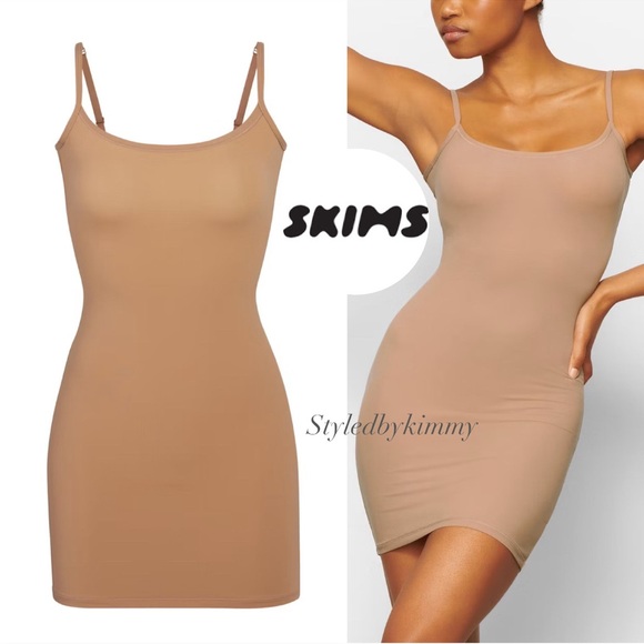 SKIMS FITS EVERYBODY SLIP DRESS Sienna S Small NWT NEW - Picture 1 of 7
